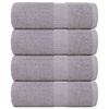 Vidaxl gastendoekjes frogn 4 st 30x50 cm 360 g m² grijs