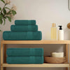 Vidaxl Guest Wipes 10 pezzi 30x50 cm 360 g m² 100% di cotone verde