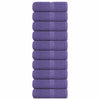 Toallitas de jabón Vidaxl 10 st 30x30 cm 360 g m² 100% de algodón morado