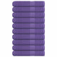 Asciugamani vidaxl 10 pezzi 100x200 cm 360 g m² 100% di cotone viola