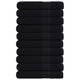 Toallas de sauna Vidaxl 10 st 80x200 cm 360 g m² 100% de algodón negro