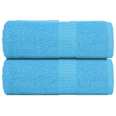 VidaXL soap wipes 2 st 30x30 cm 360 g m² 100% cotton turquoise