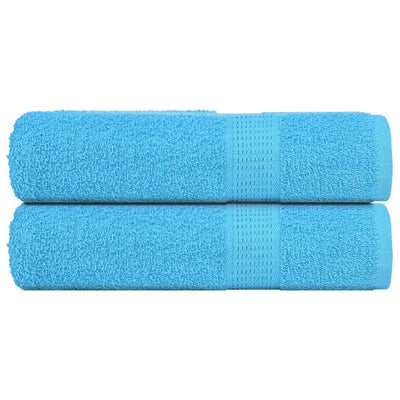 Vidaxl Shower towels 2 ST 70x140 cm 360 g m² 100% cotton turquoise