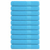Vidaxl handdoeken frogn 10 st 100x200 cm 360 g m² turquoise