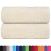 VIDAXL SALPES SAPAGGIO 2 ST 30x30 cm 360 g m² Crema di cotone 100%, colorato