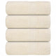 Toallitas invitadas de Vidaxl 4 pcs 30x50 cm 360 g m² 100% de crema de algodón