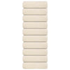 Toallitas invitadas de Vidaxl 10 PCS 30x50 cm 360 g m² 100% de crema de algodón