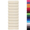 Vidaxl Guest Wipes 10 pezzi 30x50 cm 360 g m² 100% Crema di cotone, colorato