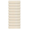 Asciugamani Vidaxl 10 ST 50x100 cm 360 g m² 100% crema di cotone