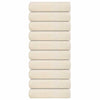 Vidaxl Asciugamani da bagno 10 ST 100x150 cm 360 g m² 100% Crema di cotone colorato