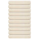 Toallas de sauna Vidaxl 10 st 80x200 cm 360 g m² 100% de algodón