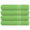 Vidaxl sauna asciugamani 4 ST 80x200 cm 360 g m² 100% di mela di cotone verde