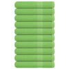 Vidaxl handdoeken frogn 10 st 100x200 cm 360 g m² appelgroen