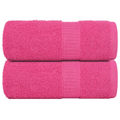 VIDAXL SALPES SAPAGGIO 2 ST 30x30 cm 360 g m² 100% di cotone rosa