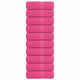 Toallitas de jabón Vidaxl 10 st 30x30 cm 360 g m² 100% rosa de algodón