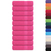 Toallas de ducha Vidaxl 10 st 70x140 cm 360 g m² 100% rosa de algodón