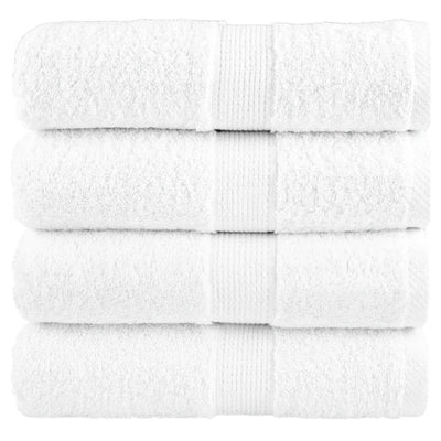 Vidaxl Guest Wipes Solund 4 pezzi 600 g m² 30x30 cm bianco