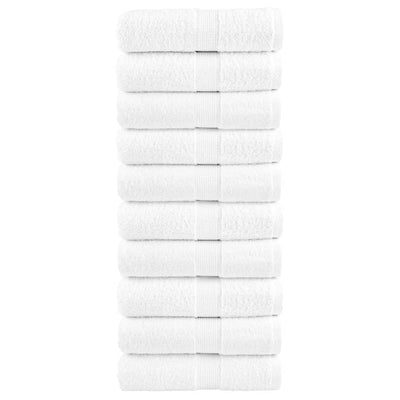 Vidaxl gastendoekjes solund 10 st 600 g m² 30x50 cm wit