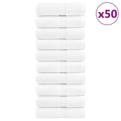 Vidaxl Guest Wipes Solund 50 pezzi 600 g m² 30x50 cm bianco