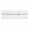 Vidaxl asciugamani solund 2 pezzi 600 g m² 100x200 cm bianco