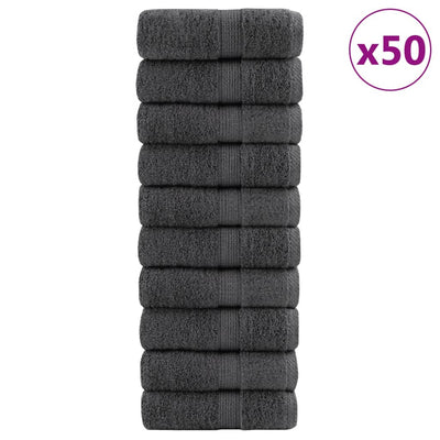 Vidaxx Salviette solund 50 pz 600 g m² 15x21 cm antracite