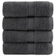 Vidaxl Wipes Solund 4st 600 g m² 30x30cm de antracita