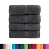 Vidaxl Guest Wipes Solund 4st 600 g m² 30x30 cm Antracite -Collorato