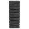 Vidaxl Guest Wipes Solund 10st 600g m² 30x30 cm Antracite -Collorato