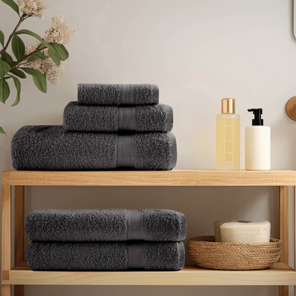 Vidaxl gastendoekjes solund 10 st 600 g m² 30x50 cm antraciet