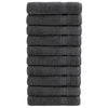 VIDAXL ASCOLLI BACCHI SOLUND 10 PCS 600 G M² 70x140 cm Antracite