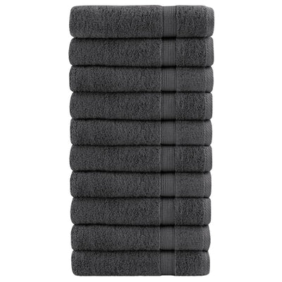 VIDAXL ASCOLLI BACCHI SOLUND 10 PCS 600 G M² 70x140 cm Antracite