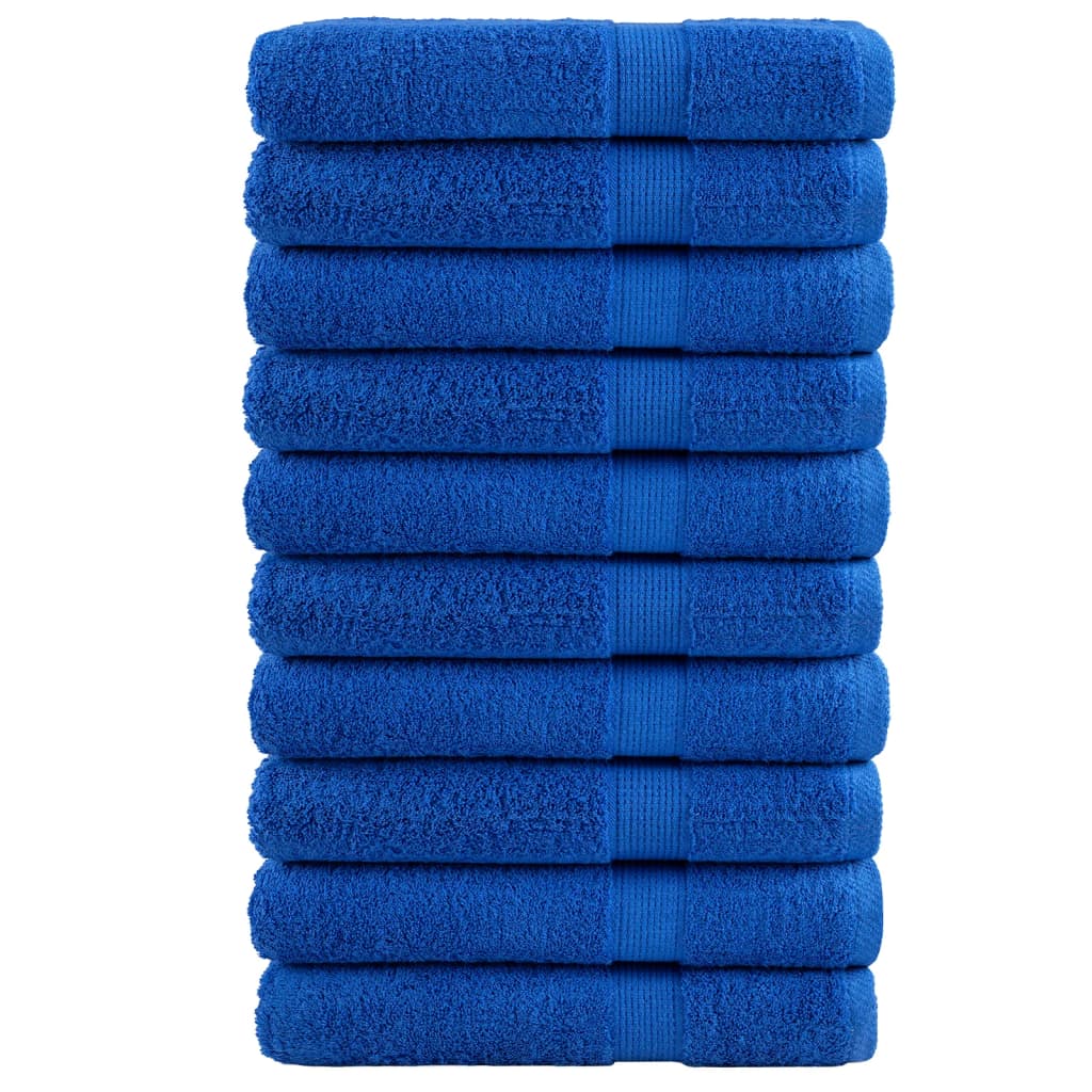 Vidaxl Sauna Shums Solund 10 pezzi 600 g m² 80x200 cm blu