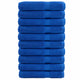 Toallas Vidaxl Solund 10 PCS 600 g m² 100x200 cm azul