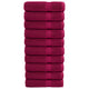 VIDAXL ASCOLLI BACCHI SOLUND 10 PCS 600 G M² 100x150 cm Bordeaux
