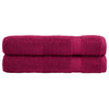 VIDAXL Sauna Stones Solund 2 PC 600 g M² 80x200 cm Bordeaux rosso