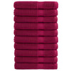 VIDAXL SAUNA ASCOLLI SOLUND 10 PCS 600 G M² 80x200 cm Bordeaux