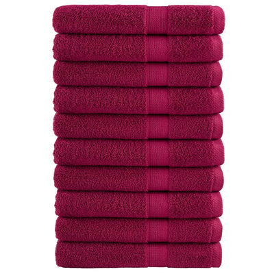 VIDAXL SAUNA ASCOLLI SOLUND 10 PCS 600 G M² 80x200 cm Bordeaux