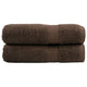 Toallas de baño Vidaxl Solund 2 PCS 600 g m² 100x150 cm de marrón
