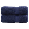 Vidaxl Wipes Solund 2 PCS 600 g m² 30x30 cm de azul marino
