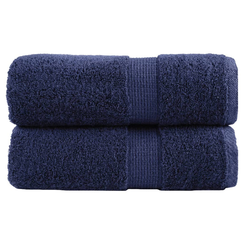Vidaxl Wipes Solund 2 PCS 600 g m² 30x30 cm de azul marino