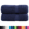 Vidaxl Wipes Solund 2 PCS 600 g m² 30x30 cm de azul marino