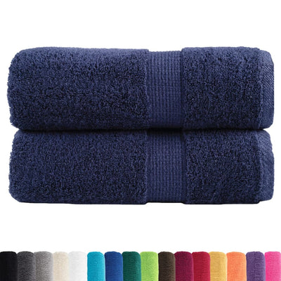 Vidaxl Wipes Solund 2 PCS 600 g m² 30x30 cm de azul marino