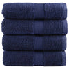 Vidaxl Guest Wipes Solund 4 pezzi 600 g m² 30x30 cm blu marino