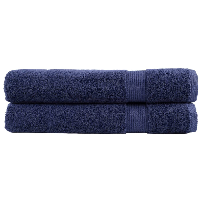Vidaxl Sauna Shums Solund 2 pezzi 600 g m² 80x200 cm blu navy