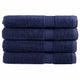 Vidaxl towels Solund 4 pcs 600 g m² 100x200 cm Marine blue