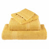 VidaXL toalla para invitados color oro 550 g/m²