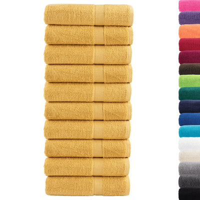 VIDAXL ASCOLLI BACCHI SOLUND 10 PCS 600 G M² 70x140 cm colorato in oro
