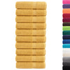 Vidaxl Asciugamani da bagno Solundio 10 ST 600 G M² 100x150 cm colorato in oro