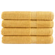 Vidaxl Sauna Cloths Solund 4 PCS 600 g m² 80x200 cm de color oro