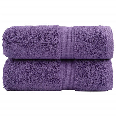 Vidaxl Wipes Solund 2 PCS 600 g m² 30x30 cm Púrpura